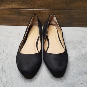 MADDEN GIRL | Black Suede Like Flats "So Cute"